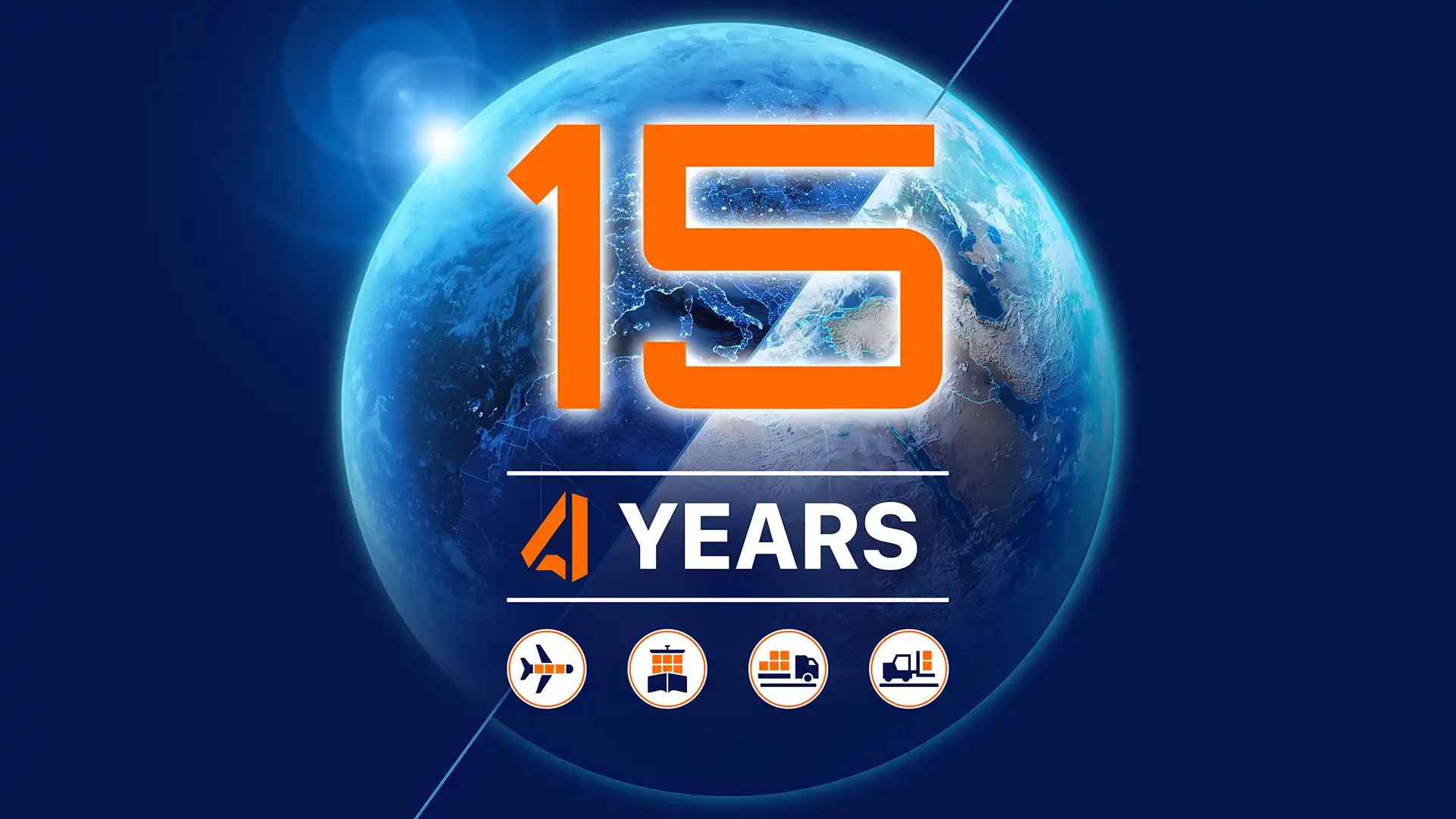 15 Years ACS Logistics Illustration